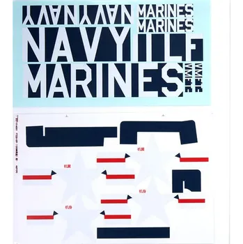 E-flite F4U-4 Corsair 1.2m: Samolepky