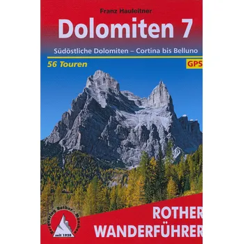 Rother - vydavatelství Dolomiten 7 (Cortina-Belluno), německy WF
