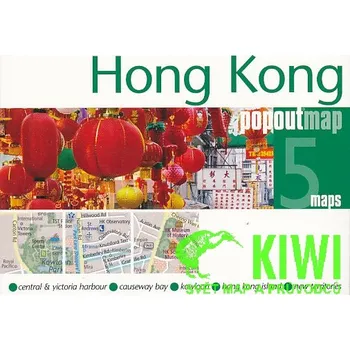 Berlitz mapa Hong Kong pop out map