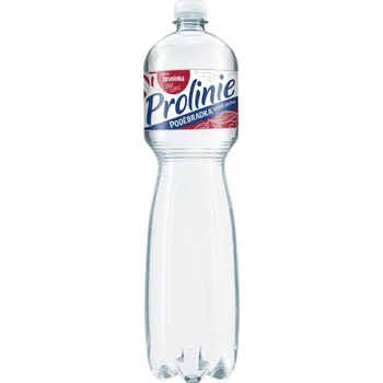 Poděbradka Prolinie jemně perlivá 1,5 l, brusinka