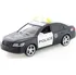 autíčko City Service Rescue Policejní auto 1:16 se světly a zvuky 23 x 8 cm černé/bílé