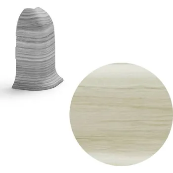 soklová lišta NOVÁK Vnější roh k soklové liště PVC javor patina 56x23 flexibilní, 1 ks NGOV28