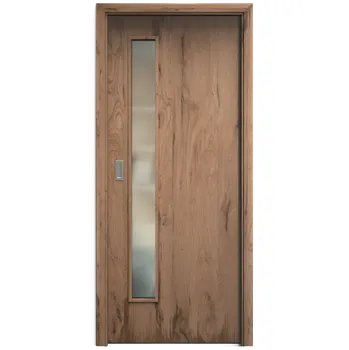 Interiérové dveře SAPELI ELEGANT KOMFORT M60 - DÝHA - POSUVNÉ DVEŘE VČ. ZÁRUBNĚ - Dub trámový Průchozí šířka (cm): 120, Průchozí výška (cm): 210