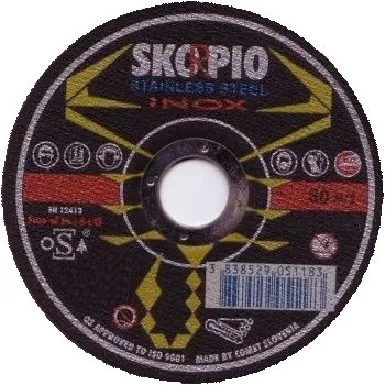 Řezný kotouč Kotouč řezný kámen, kovy, litina 178x3x22mm COMET SKORPIO