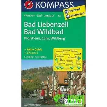 Kompass Bad Liebenzell-Wildbad 1:25 t.