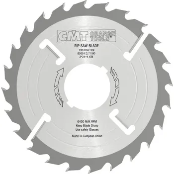 Příslušenství k pile CMT Orange Tools CMT Industrial Rozmítací kotouč s vyklizovacím zubem, tenký - D180x2,5 d40 Z21+3 MEC HW C28002107S