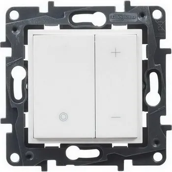 vypínač NILOÉ STEP STMÍVAČ TLAČÍTKO 400W BÍLÁ LEGRAND 863153