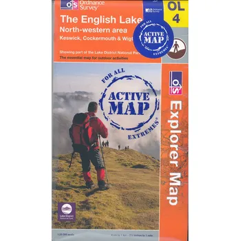 Ordnance Survay vydavatelství mapa The English Lakes north-west (Keswick, Cockermouth, Wigton