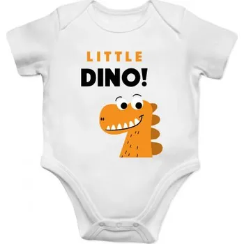 Žertovný předmět Little Dino - dětské body s potiskem- Tričkový.cz