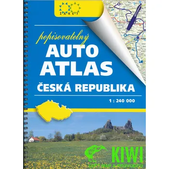 Žaket vydavatelství atlas ČR 1:240 t. A4 popisovatelný