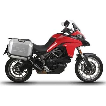 Zavazadlo na motocykl Kompletní sada bočních hliníkových kufrů SHAD TERRA 47L/47L, včetně montážní sady SHAD DUCATI MULTISTRADA 950 / 1200 / 1260