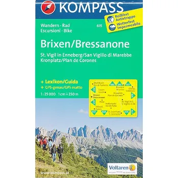 Kompass Brixen 1:25 t. +