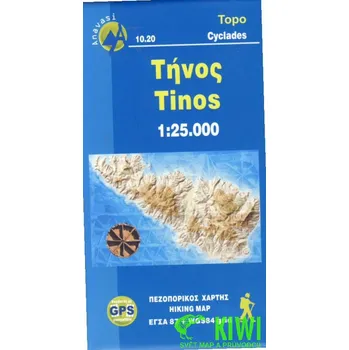 Anavasi mapa Tinos 1:25 t.