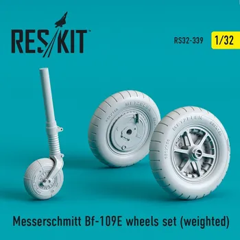 Plastikový model 1/32 Messerschmitt Bf-109E wheels set (weighted)
