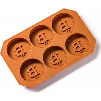 Forma na led nebo čokoládu Bitcoin