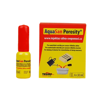 Omítka AquaSan Porosity Sanační omítka svépomocí 6x 30 ml