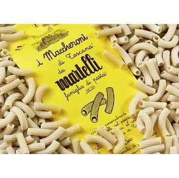Martelli pasta Maccheroni di Toscana (Maccheroni di Toscana suché bezvaječné semolinové těstoviny dle tradiční receptury z Toskánska)