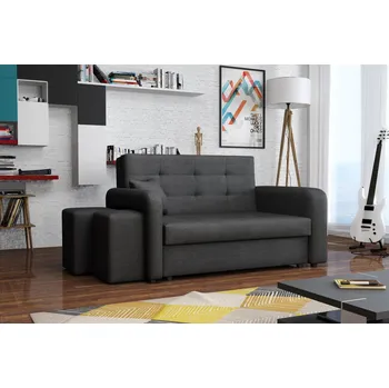 Obývací stěna FALCO Pohovka Vivian Home II Malmo tmavě šedá