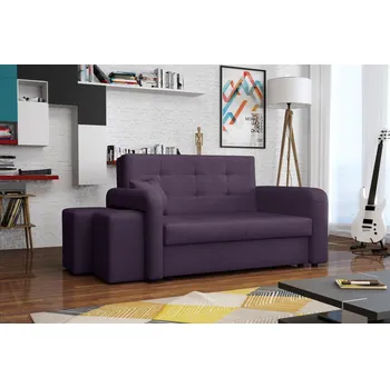 Obývací stěna FALCO Pohovka Vivian Home II fialová