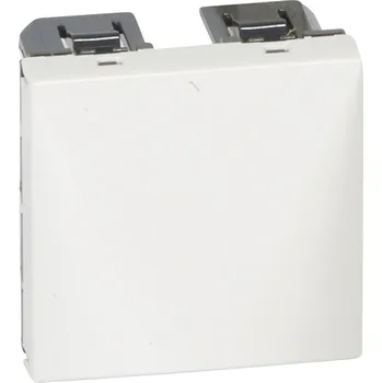 Elektrická zásuvka MOSAIC KABELOVÝ VÝSTUP 20A, 2 MODULY BÍLÁ LEGRAND 277550L