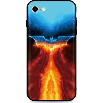Pouzdro na mobilní telefon Kryt iPhone SE 2022 silikon Fiery Batman (obal neboli pouzdro na iPhone SE 2022)