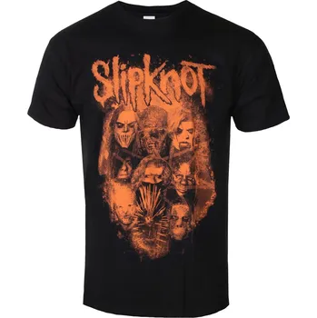 Oblečení a móda Tričko metal pánské Slipknot - WANYK Orange - ROCK OFF - SKTS49MB