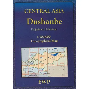 Cordee mapa Dushanbe a okolí 1:500 t.
