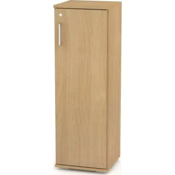 Koupelnový nábytek Nízká dvéřová skříňka REA Office 30+D3 (1ks) - buk - výběr dvířek