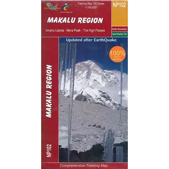 Nepa maps mapa Makalu Region 1:100 t. laminovaná