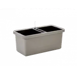 Plastia Samozavlažovací truhlík Berberis s volbou počtu květináčů počet květináčů: Duo 2x květináč