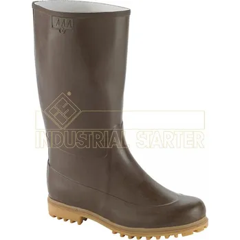 Pracovní obuv INDUSTRIAL STARTER PŘÍRODNÍ GUMA 2681 HOLÍNKY 00 Barva: Hnědá, Velikost: 40