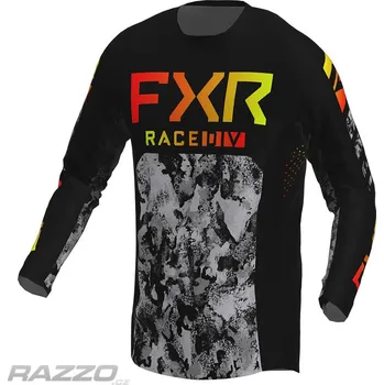 Moto dres Dětský dres FXR Youth Podium Jersey Acid Inferno 2022 KM