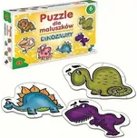 ALEXANDER Baby puzzle Dinosauři 6v1 (2-7 dílků)
