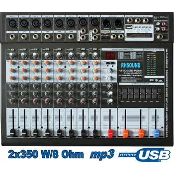 Hi-Fi komponenty RH Sound Powermixy M10235PUSB profesionální 10 kanálový powermix