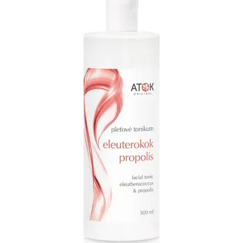 Přípravek na čištění pleti a oči ATOK Pleťové tonikum Eleuterokok-propolis 500ml (Pleťové tonikum)