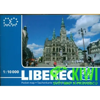Žaket vydavatelství plán Liberec do kapsy 1:10 t.