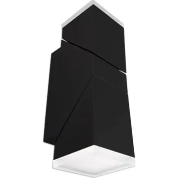 Venkovní osvětlení Svítidlo fasádní venkovní nástěnné černé TWINDA /IP54/ 13W LED (zdroj světla - 13W LED)