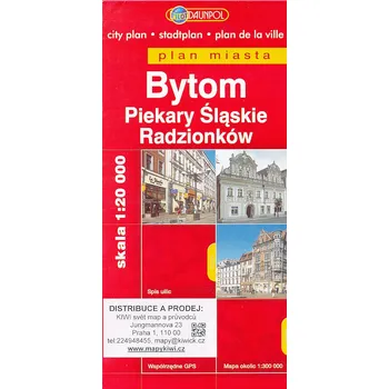 Topkart distribuce plán Bytom, Piekary Slaskie, Radziokow 1:20 t.
