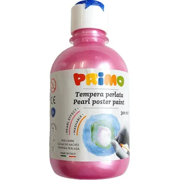 Speciální výtvarná barva Temprová barva perleťová PRIMO 300ml - růžová