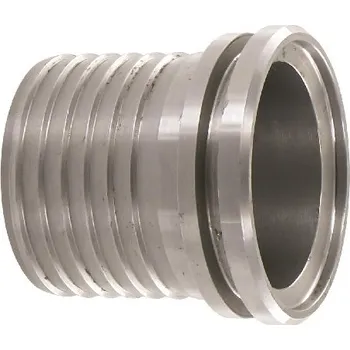 HADICOVÝ TRN WELD FE/Z DIN2817 - navař. ocel. trn zářezný 100 mm ( w=107x114 mm)