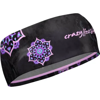 Sportovní čelenka Crazy Band Crazy Double Woman mandala