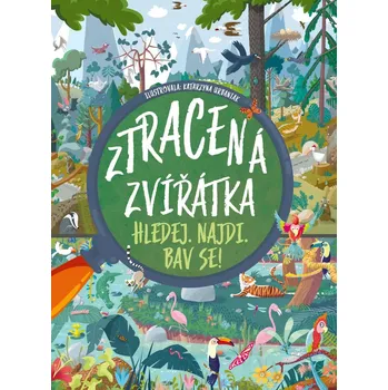 Bystrá hlava Recenze Ztracená zvířátka: Hledej. Najdi. Bav se! - Nakladatelství Drobek (2022, pevná)