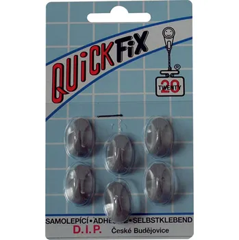 Věšák QuickFix Háček QF 5/F8 blistr, 6ks