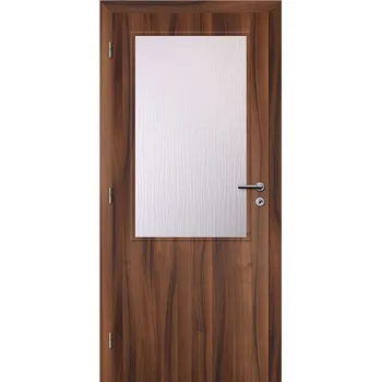 Interiérové dveře SOLODOOR Dveře Klasik 2/3 ořech fólie, 70L