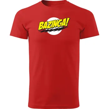 Pánské tričko Teorie velkého třesku - Bazinga! Velikost: M