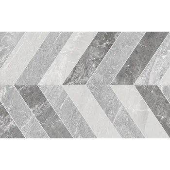 Obklad Portofino chevron - obkládačka 25x40 šedá lesk 160870