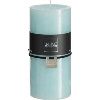 Svíčka Modrá svíčka Aqua válec M - Ø7*15 cm/72H