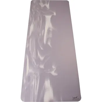 podložka na cvičení Yogacentrum PU podložka na jógu Marbled Light Purple