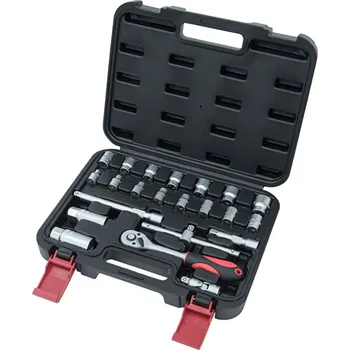 Klíč CONNEX Sada ořechů s ráčnou 3/8, v kufru, 22 dílů