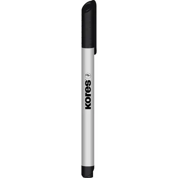 Popisovač Kores K-Marker Whiteboard W1, na tabule, tenký hrot, černý